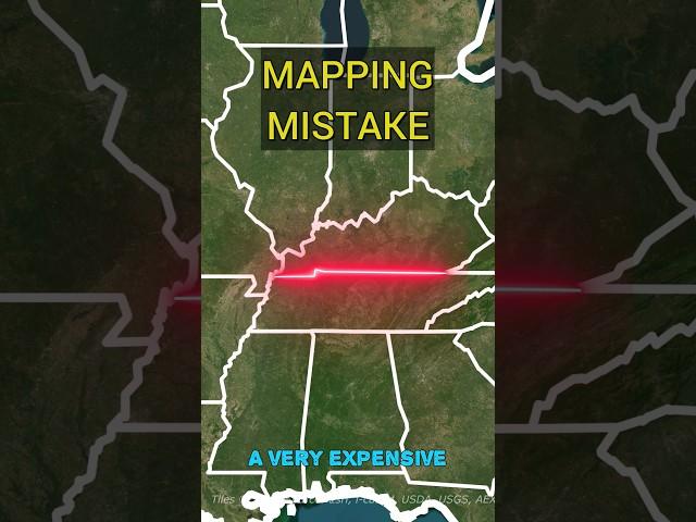 The bizarre zig-zag of the Kentucky-Tennessee border