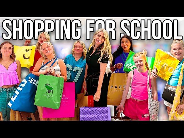 BACK to SCHOOL SHOPPiNG w/ My 10 KiDS for 2024!