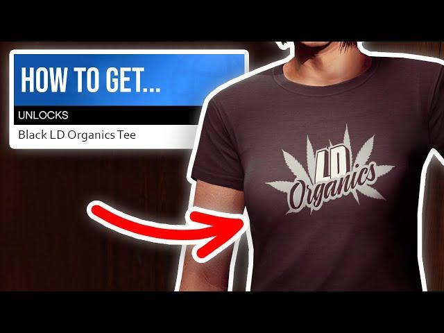How To Get The 'Black LD Organics Tee' In GTA Online! (Unlock)