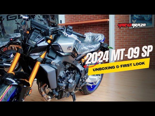 2024 MT-09 SP | UNBOXING AND FIRST LOOK | HARVZ ARAZA MOTOVLOG