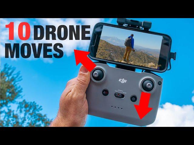 10 Drone Moves To Film YOURSELF as a Solo Creator