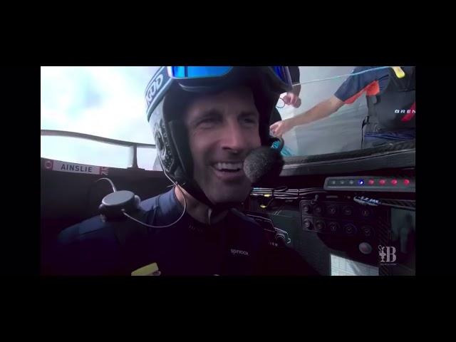 Americas Cup News. Did Sir Ben Ainslie cuss out the Kiwi Commentator On live TV?? Just asking?