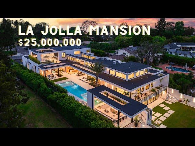 $25M Estate Tour: La Jolla's Most Iconic Residence (NEW CONSTRUCTION)