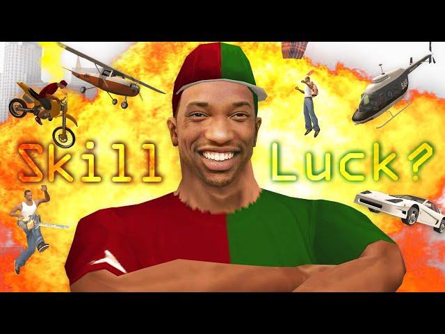 Most Skillful & Lucky Moments in GTA San Andreas