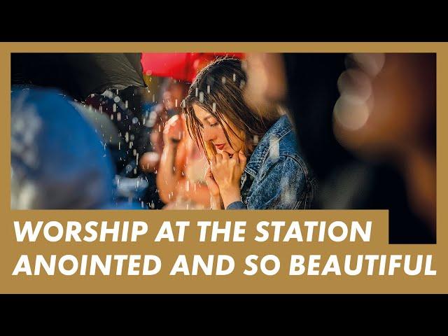 Anointed WORSHIP AT THE STATION in Utrecht · Presence Worship on the Streets · The Netherlands