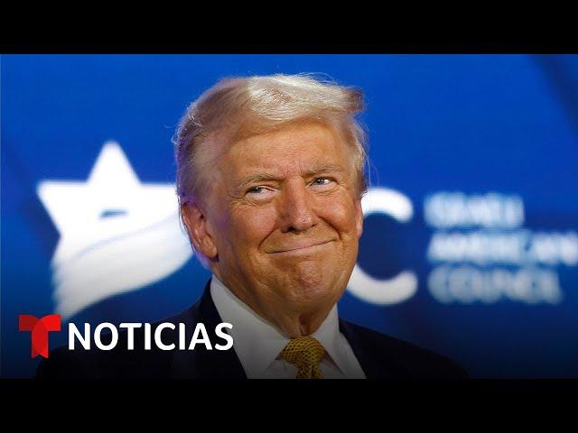 Trump afirma que no buscará la reelección si pierde contra Kamala Harris | Noticias Telemundo