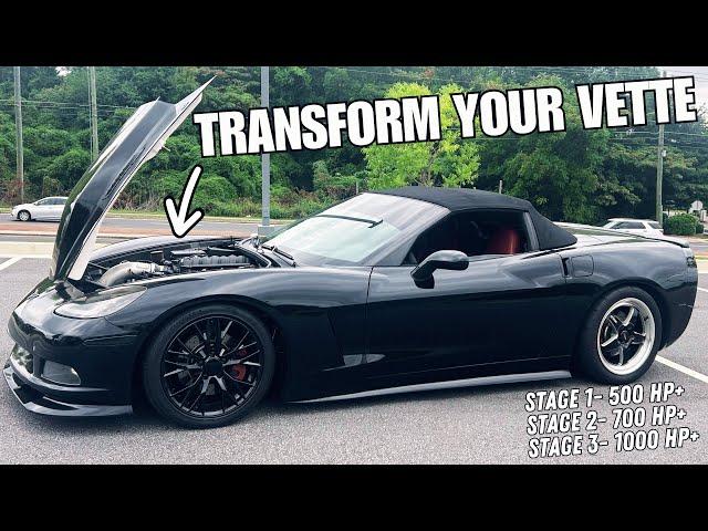 Must Have Mods For Your C6 Corvette- Make Your C6 Corvette WAY Faster [Stage 1-Stage 3 Engine Mods]