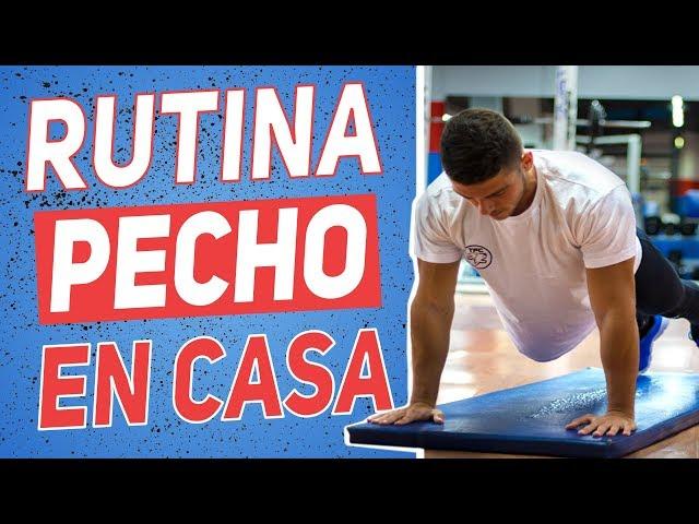 RUTINA PARA PECTORALES EN CASA | The Fit Club