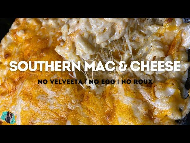 THE BEST BAKED MACARONI AND CHEESE RECIPE | EASY SOUTHERN RECIPE & TUTORIAL