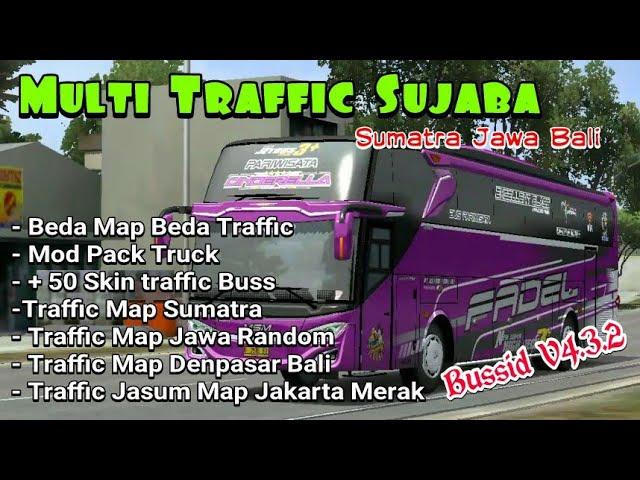 MULTI TRAFFIC SUJABA||kodename multi traffic sumatra jawa bali bussid v4.3.2