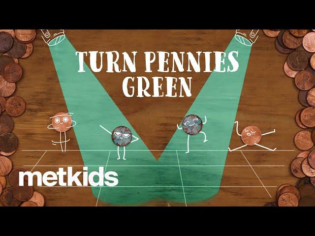 Why Do Pennies Turn Green? | Create with #MetKids Microscope