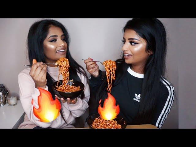  Extreme Spicy Ramen Noodles Challenge 