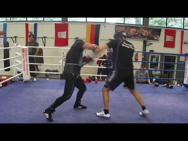 Sparring Christian Hammer vs Adrian Granat