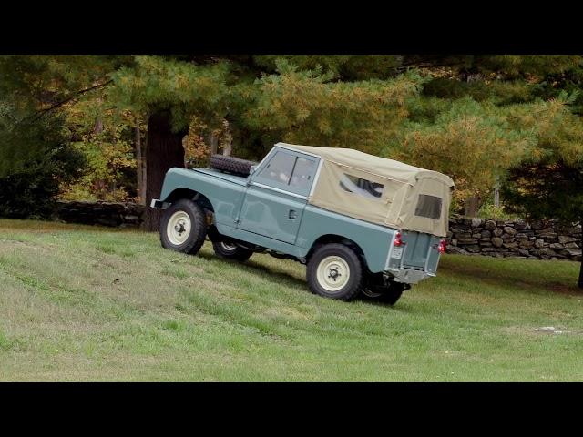 Driving a Restored Land Rover Series IIA