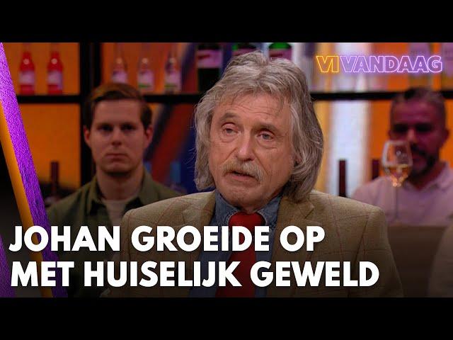 Johan groeide op met huiselijk geweld: 'Dat probleem verdient aandacht' | VI VANDAAG