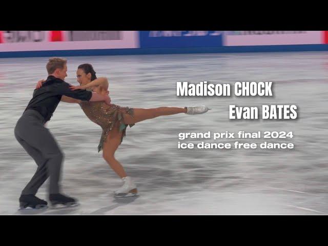 Madison CHOCK / Evan BATES - ice dance free dance - Grand Prix Final 2024