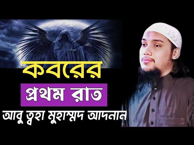 কবরের প্রথম রাত ।। abu taha muhammad adnan ।। আবু ত্বহা মুহাম্মদ আদনান ।। new waz 2024