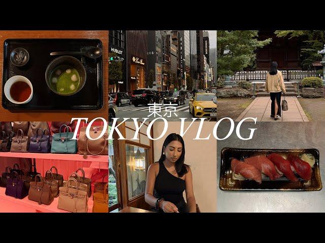 TOKYO VLOG 2024 | the best food spots + lots of luxury vintage shopping