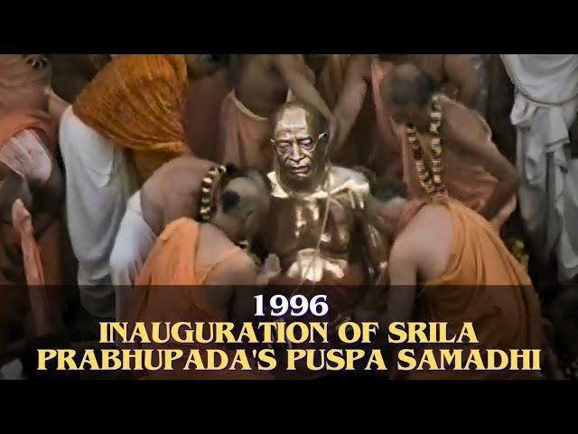 TOVP Presents- A Journey Through Time: Mayapura's 1996 Opening of Srila Prabhupada's Puspa Samadhi