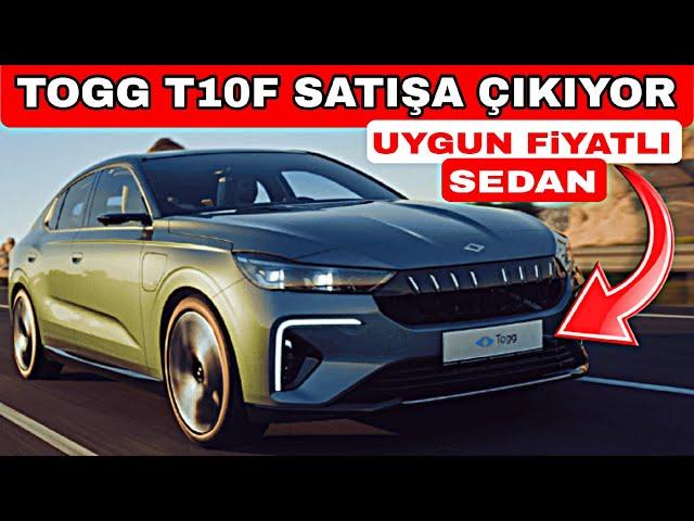 UYGUN FİYATLI SEDAN TOGG T10F SATIŞA ÇIKIYOR BAŞLANGIÇ FİYATIYLA EN UCUZ SEDANLARDAN BİRİ OLACAK