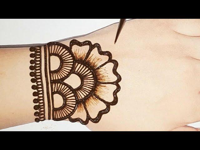 Arabic Mehndi design for hands | Simple Easy Mehandi design | Mehandi designs | Shab's Creation