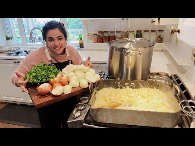 I won't make the same mistake twice! Preserving Salsa Verde and Caramelized Onions