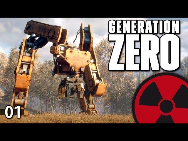 Generation Zero - #01: Roboter-Invasion in Schweden!  [Lets Play-Deutsch]