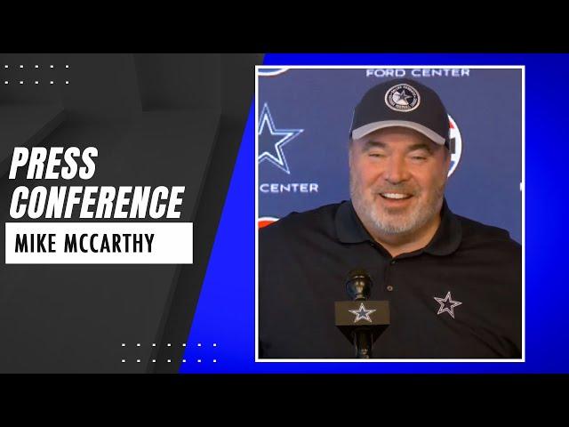 Mike McCarthy: Very Happy With Start of Season | Dallas Cowboys 2024