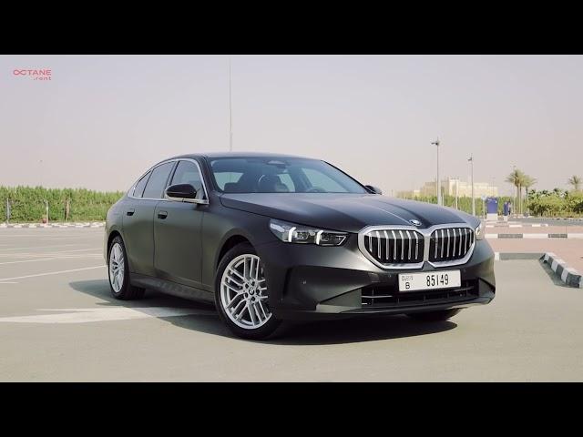 Rent BMW 520 Black in Dubai