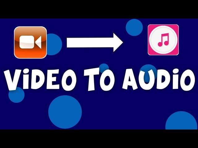 Video Ko Audio Me Kaise Convert Kare || #Videos #Shorts #Song