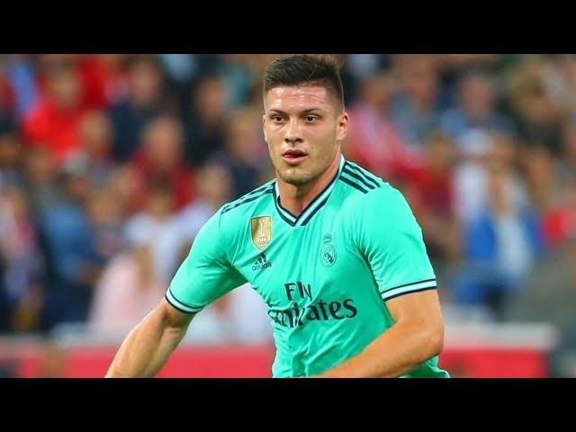 Luka Jovic vs Salzburg - All Touches & Skills (7/8/2019)