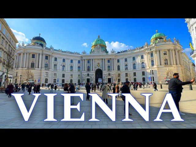Vienna, Austria || March 2025 Walking Tour 4K Ultra HD