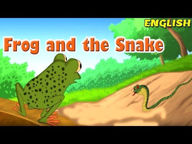 Frog and the Snake | Panchatantra English Moral Stories For Kids | Maha Cartoon TV English