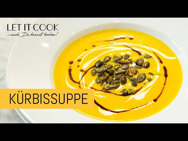 Herbstliche Kürbissuppe mit Kürbiskernöl