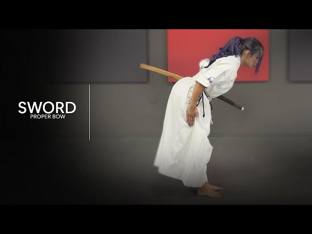 Sword Bow with World Champion Jewelianna Ramos-Ortiz