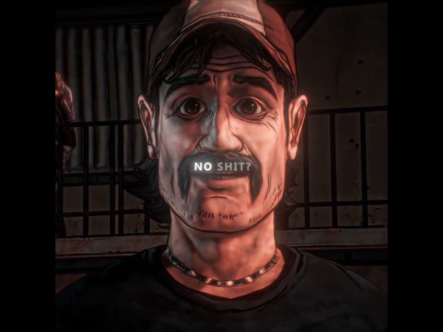 Lee & Kenny funny edit  | The walking dead game #shorts