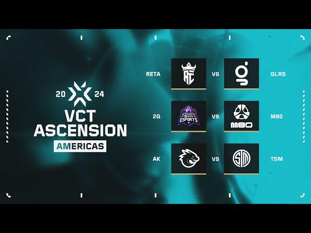 VCT Ascension Americas 2024 - Fase de Grupos (Md3)