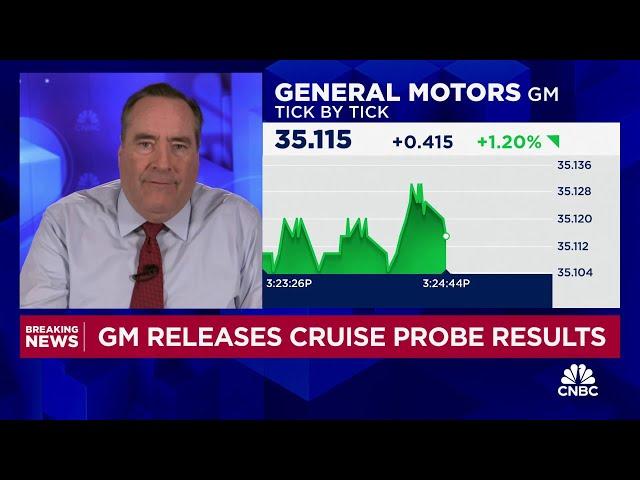 Probe into GM’s Cruise finds poor leadership, culture issues at center of accident response