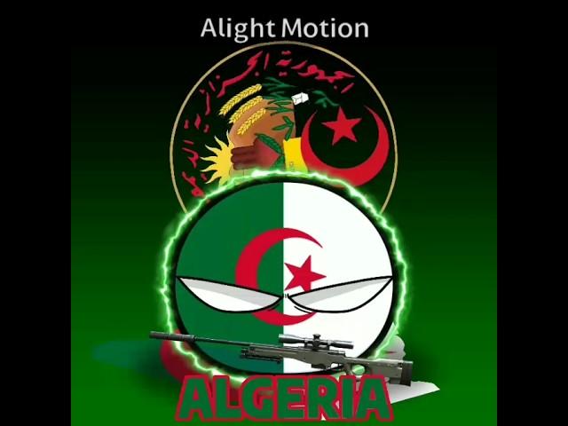 Countryball like Algeria  and Iraq  She's best friend like Animation Part4 #iraq #algerie 2024