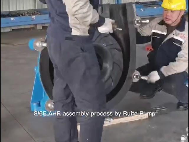 RT Rubber Slurry Pump Assembly Video