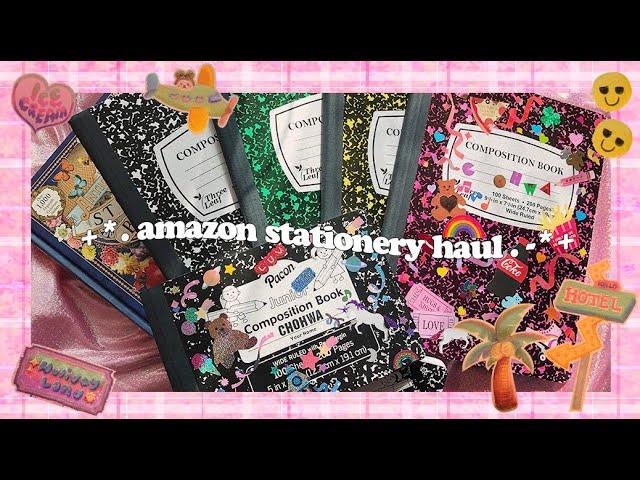 [ENG,JP] 요즘 핫한 찐 미국 문구류 하울 #아마존하울 #몰테일  amazon stationery haul 컴포지션노트 표지 꾸미기 빈티지 샌디라이온