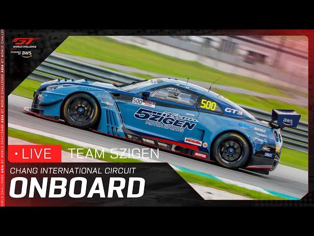 LIVE | Onboard #500 | Qualifying | Chang | Team 5ZIGEN Nissan | GT World Challenge Asia 2025
