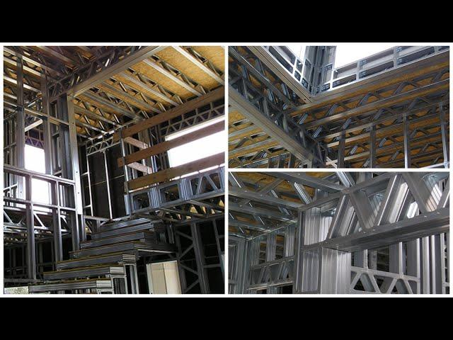 Light gauge steel frame building system