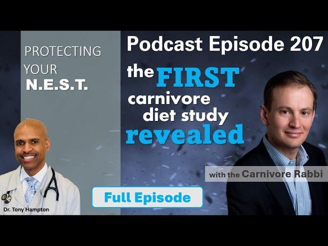 The first carnivore diet study revealed with the Carnivore Rabbi