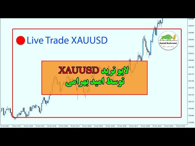 آموزش پرایس اکشن: ترید لایو طلا بر روی اکانت ریل با امید بهرامی - XAUUSD