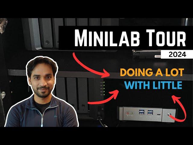 Mini Homelab Tour - I do a LOT with this Little Proxmox Server and 100+ Docker Apps