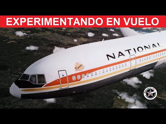 Experimento de pilotos en vuelo - National Airlines 27