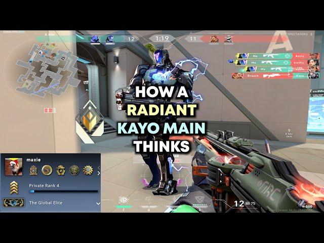 How a Radiant Kayo main thinks