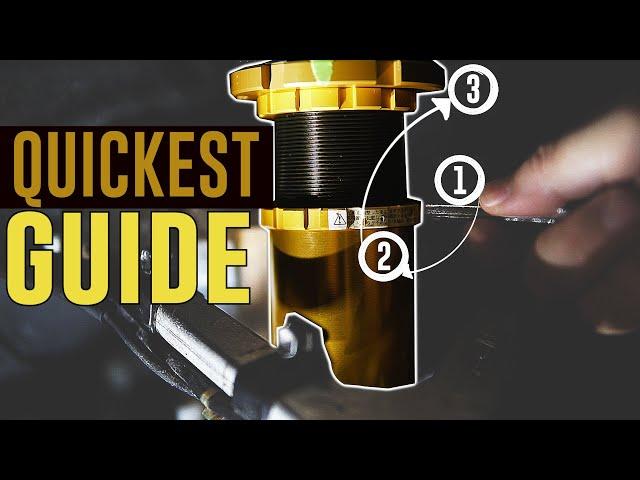 How to Adjust Coilovers Ride Height