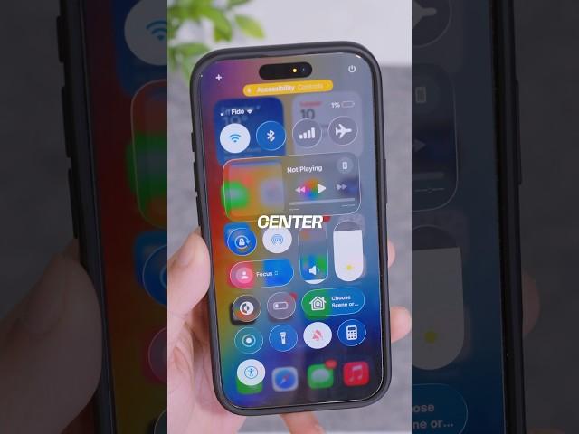 iOS 26 Control Center SUCKS 